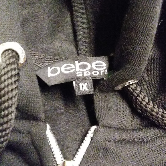 Bebe Sequin Outline Logo Jacket - Picture 2 of 4